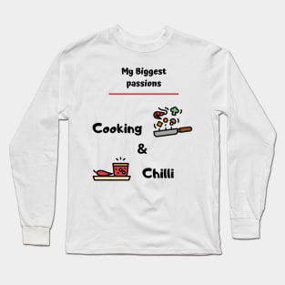 Cooking & Chilli Passions Long Sleeve T-Shirt